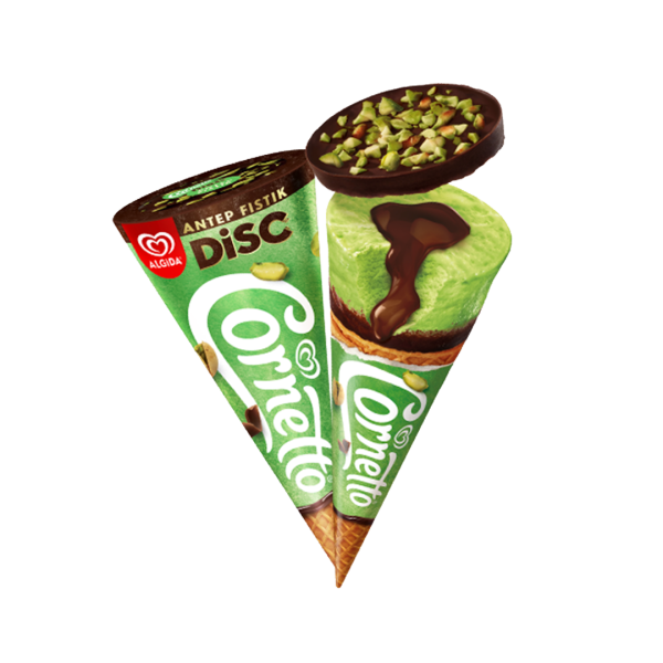 Cornetto Disc Antep Fıstık Çikolata (140 ml)