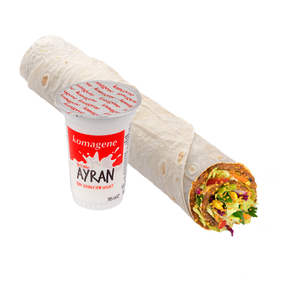 Eti Crax - Chili Lime Double Çiğ Köfte Dürüm Menü