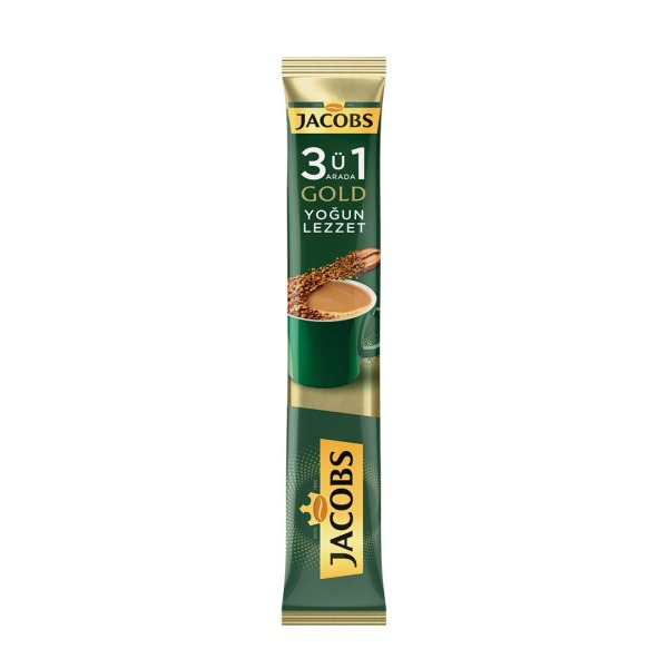 Jacobs 3’ü 1 Arada Gold Yoğun Lezzet (18 g)