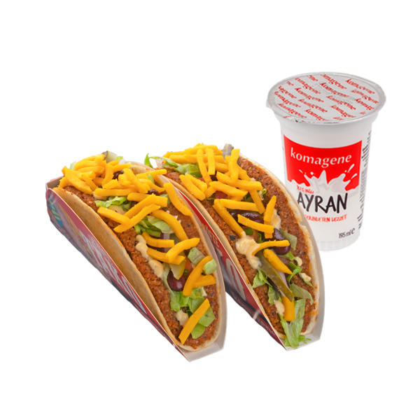 Doritoslu Çiğ Köfte Tako Menü 1