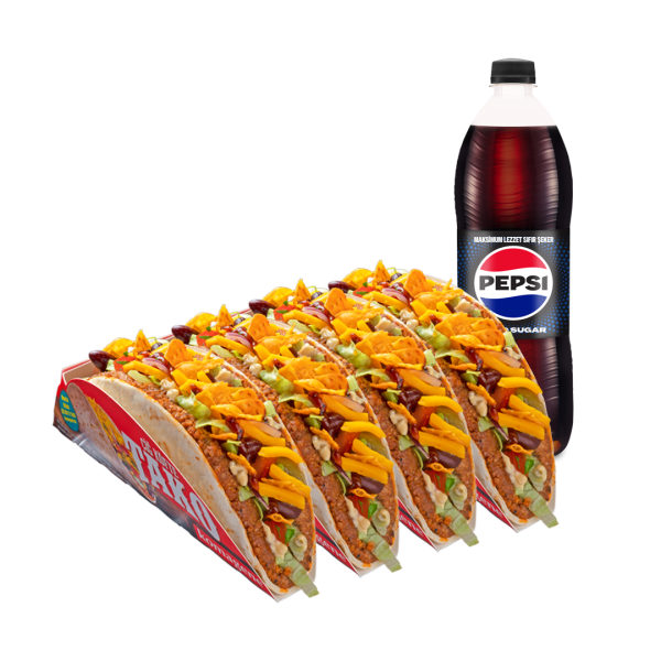 Doritoslu Çiğ Köfte Tako Menü 2
